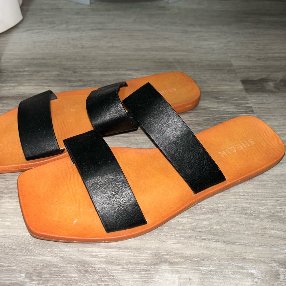 Black sandals